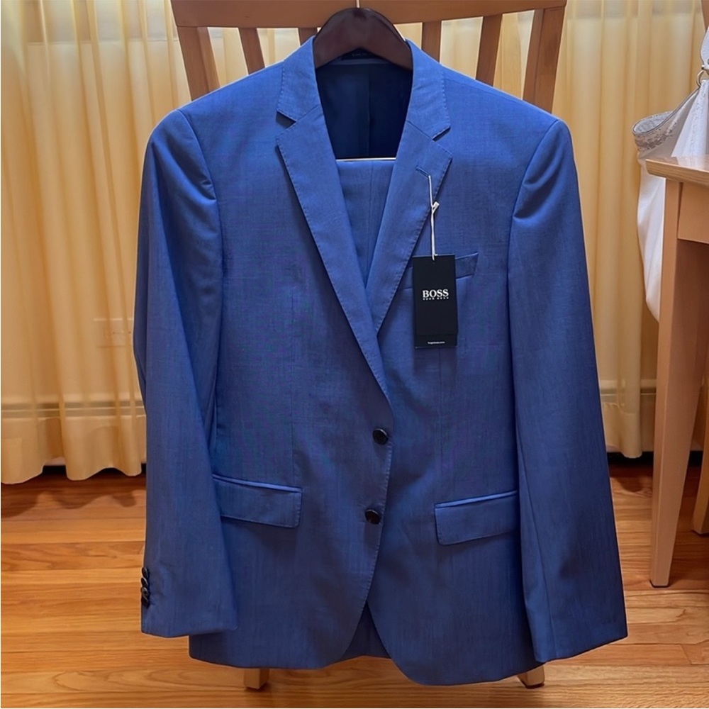 Hugo Boss HUGO BOSS Mens Suit 40R (Jacket and Pants Included) - Picture 10 of 11